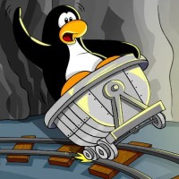 Thumbnail game - Club Penguin: Cart Surfer