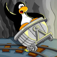 Club Penguin: Cart Surfer
